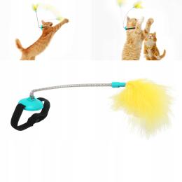 Kot Podniecony Kołnierz Szyi Zabawka Wiosna 31X4,9 CM