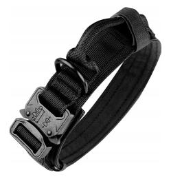 Obroża Taktyczna dla dużego Psa uchwyt Klamra XL Treningowa Mocna