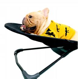 Fotel Bujany Leżanka dla Psa Legowisko (Czarne)