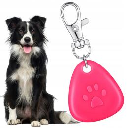 Świecąca zawieszka do obroży Led światełko silikonowe widoczne w nocy miga