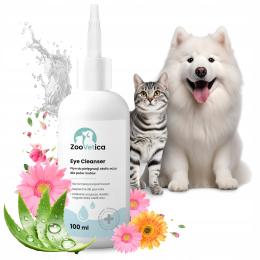 Zoovetica Płyn Do Mycia Przemywania Higieny Oczu Psa Kota Z Rumianek Aloes