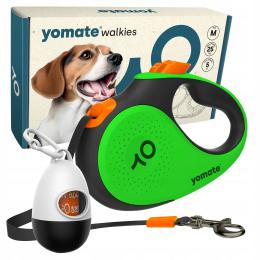 Smycz Dla Psa Długa 5m Mocna Smycz Automatyczna 25kg z Blokadą Nowoczesna