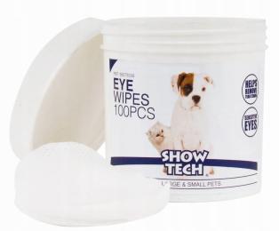 Show Tech Eye Wipes 100szt. chusteczki do czyszczenia oczu dla psa i kota