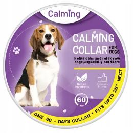 Obroża Uspokajająca Dla Psa Feromonowa 63CM Antystresowa 60 Dni Działania