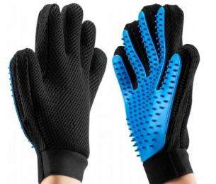 Rękawica Do Czesania Sierści Głaskania Psa Kota