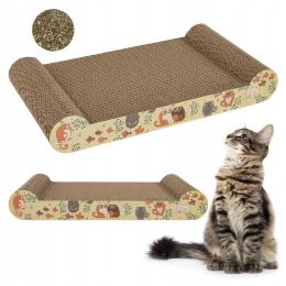 Drapak Dla Kota Kartonowy Tekturowy Legowisko Fala Z Tektury Leżak