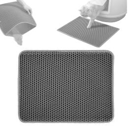 Mata Pod Kuwetę XXL Dla Kota Na Żwirek Wycieraczka Miękka Nowy Model 60x45