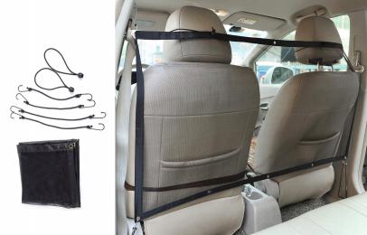 Siatka zabezpieczająca dla psów bariera ochronna do auta samochodu 115x62cm