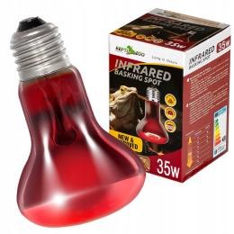 Terrarystyczna Żarówka Grzewcza Podczerwona 50W Wbudowany Reflektor