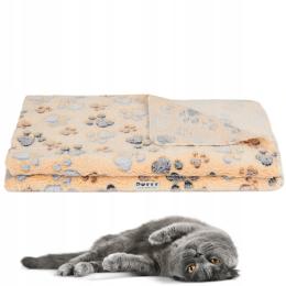 Miękki kocyk dla kota do legowiska Dotty polar M