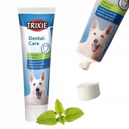 Pasta Do Mycia Czyszczenia Zębów Dla Psa Miętowa Trixie Dental Care 100G