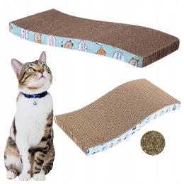 Drapak Dla Kota Kartonowy Tekturowy Legowisko Fala Z Tektury Leżak Posłanie