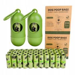 Woreczki Na Psie Odchody 510szt Biodegradowalne Mocne Worki na Kupy Etui