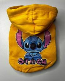 Bluza z kapturem dla psa żółta Stich r.XL
