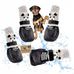Buty dla psa Wodoodporne skarpetki zimowe antypoślizgowe ochronne 4 szt. S