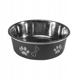 Barry King, Miska antypoślizgowa z nadrukiem, czarna, M (0,45 l)