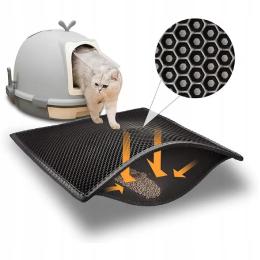 Mata Wycieraczka Pod Kuwetę Dla Kota Na Żwirek XXL