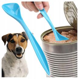 Łyżka Do Mokrej Karmy dla Psa Kota do Resztek Puszek Karm Mokrych Puszkach