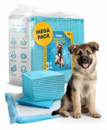 Grube Podkłady Higieniczne Maty Dla Psa Nauka Sikania XL 60x90 cm 100 Sztuk