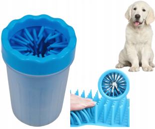 Czyścik Do Łap Psa Kota do mycia średni silikonowy kubek do czyszczenia łap