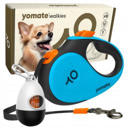 Mały Pies do 12 Kg Lekka Smycz Automatyczna dla Psa Zwijana Taśma