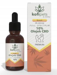 Olejek Konopny Cbd 10% Full Spectrum Dla Zwierząt| Łosoś Dla Psa Kota