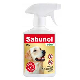 Sabunol mocny spray zwalcza pchły kleszcze 250 ml