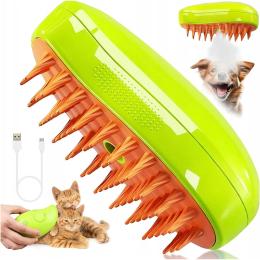 Szczotka Parowa Dla Kota Psa Elektryczna Do Pielęgnacji Sierści Na Parę Usb