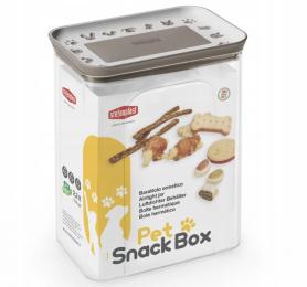 Stefanplast szczelny pojemnik na suchą karmę przysmaki dla psa kota 2,2 L