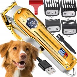 Profesjonalna Maszynka do Strzyżenia Psów Psa Kemei Zwierząt Bezprzewodowa