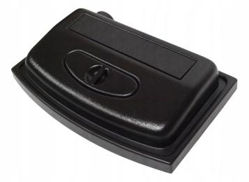 Pokrywa Akwarystyczna 40X25 Owalna Czarna