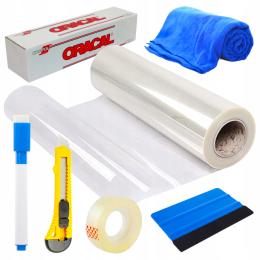 Zestaw Folii Ochronnej 1x1 Drzwi Meble Drapanie XL