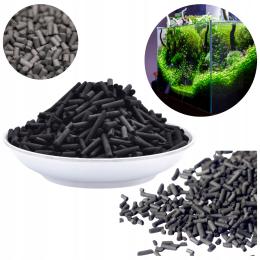 Węgiel Aktywny Granulowany Do Akwarium Wkład Do Filtra Usuwa Baterie 1000ml