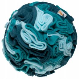 Kula węchowa dla psa Hauki Rozmiar 15cm Wzór Aqua
