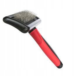 Trixie Miękka Szczotka dla Psa Metalowe Włosie 12 x 16 cm