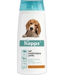 Happs żel szampon zwalczający pchły dla psów 150ml