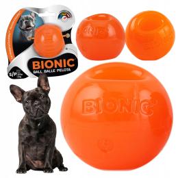 Zabawka dla psa mocna Piłka Gryzak Wytrzymała Bionic Ball S-5,8cm