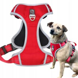 Szelki dla psa Guard bezuciskowe Tokyo red L