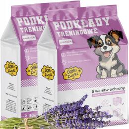 Podkłady Chłonne Premium Higieniczne Maty Do Sikania Dla Psa 60x45 100 Szt