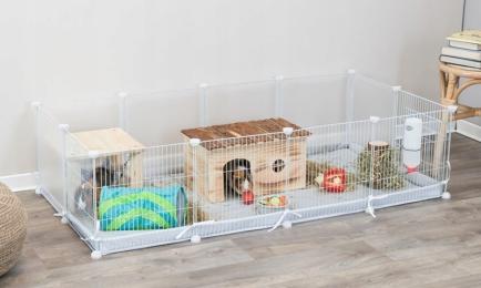 Trixie Kojec modułowy wybieg klatka świnki kawii królika jeża 140x70cm mata