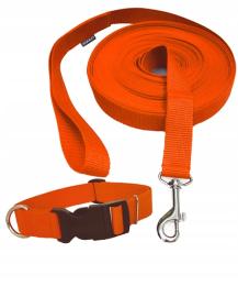 smycz Treningowa 10m/1,5cm+obroża