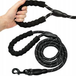 Linka Smycz Treningowa Dla Psa Mocna Długa Gruba 3 Odblaskowa Wytrzymała