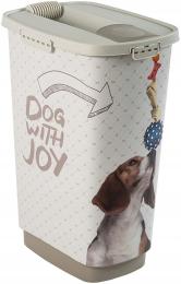 Pudełko Pojemnik Na Karmę Dla Kota Psa 50 L Rotho Hermetyczny