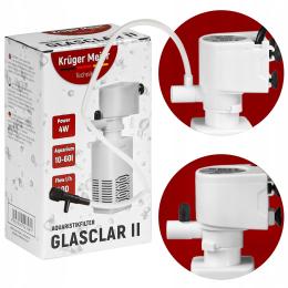 Kruger Meier Glasclar II Filtr Wewnętrzny 400L/H Idealnie Czysta Woda