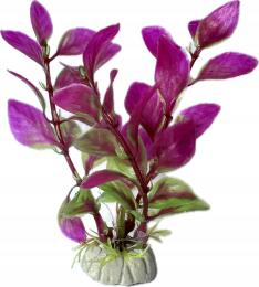 Roślinka Do Akwarium Terarium Sztuczna Ozdoba Dekoracja Różowa wys. 10CM