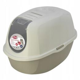 Pet Nova Toaleta kuweta dla kota kryta duża szary