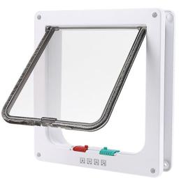 Drzwi Z Klapą Dla Psa Kota Drzwiczki Wahadłowe Klapa 4 Sposoby M Białe