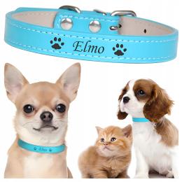 Obroża Skórzana Dla Psa Kota Grawer M