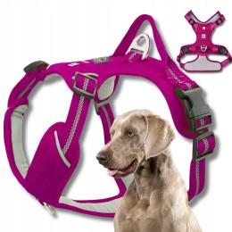Mocne Szelki Guard dla dużego psa Adventure Premium purple XL