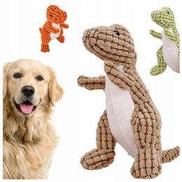 Zabawka Dla Psa Gryzak Szarpak Sznur Bawełniany Dinozaur 25cm